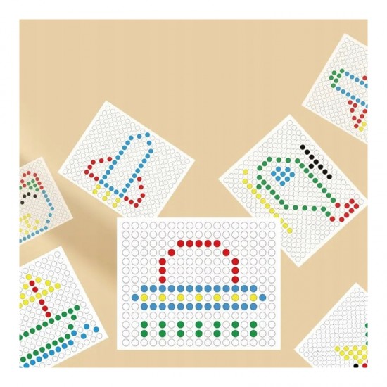Magnetinė lenta vaikams Montessori MagPad dinozauras WOOPIE