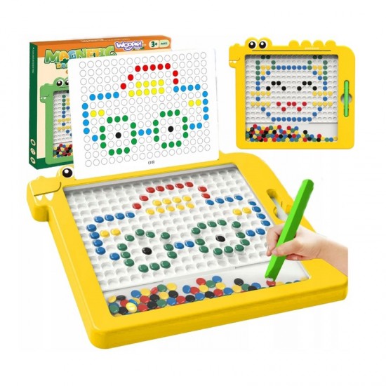 Magnetinė lenta vaikams Montessori MagPad dinozauras WOOPIE