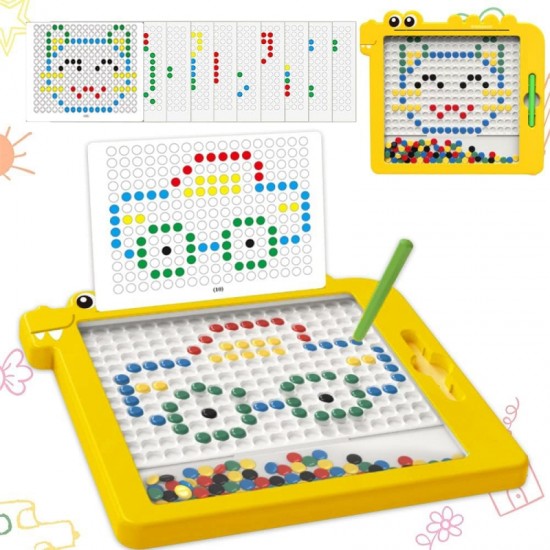 Magnetinė lenta vaikams Montessori MagPad dinozauras WOOPIE