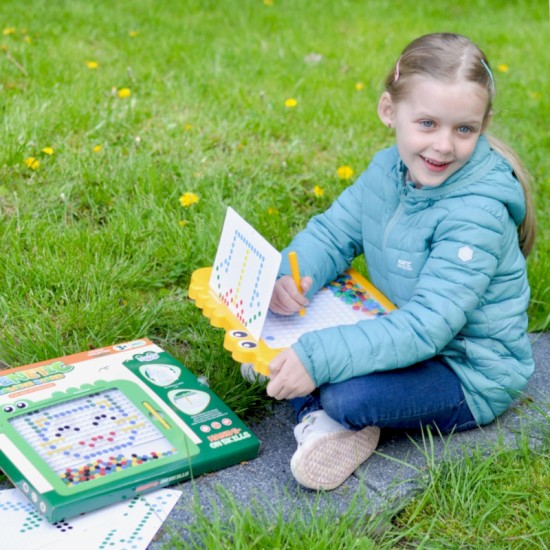 Magnetinė lenta vaikams Montessori MagPad dinozauras WOOPIE