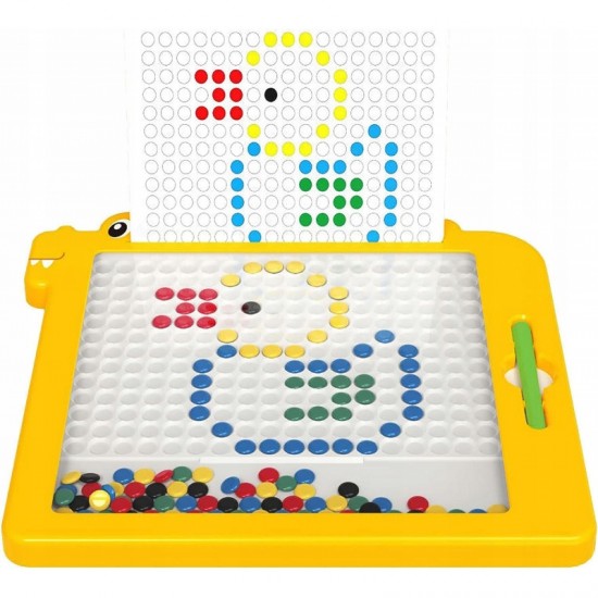 Magnetinė lenta vaikams Montessori MagPad dinozauras WOOPIE