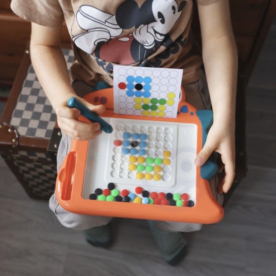 Magnetinė lenta vaikams Montessori MagPad dinozauras WOOPIE