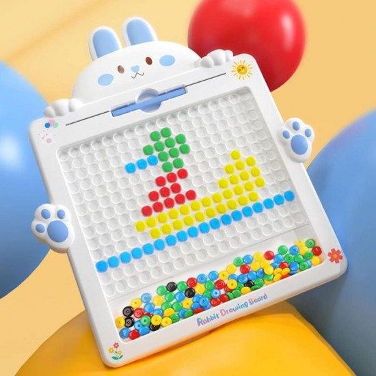 Magnetinė lenta vaikams Montessori MagPad triušis WOOPIE