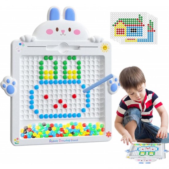 Magnetinė lenta vaikams Montessori MagPad triušis WOOPIE