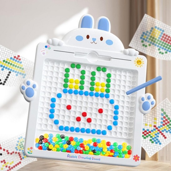Magnetinė lenta vaikams Montessori MagPad triušis WOOPIE