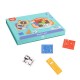 Magnetinė Montessori dėlionė Loginė dėlionė Tetris Nojaus arka 26 vnt. TOOKY TOY