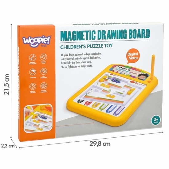 Magnetinė piešimo lenta WOOPIE Montessori