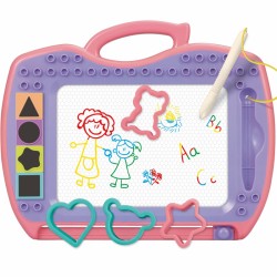 Magnetinė spalvota žymeklio lenta + antspaudai + raštai WOOPIE