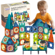 Magnetinės kaladėlės pilis 98 vnt. WOOPIE
