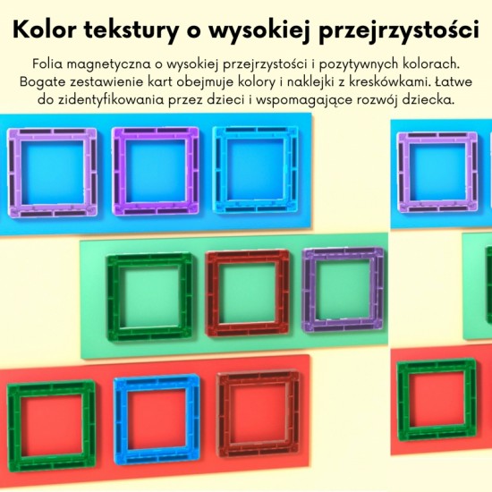 Magnetiniai kaladėlės raidėms mokytis, 70 detalių WOOPIE