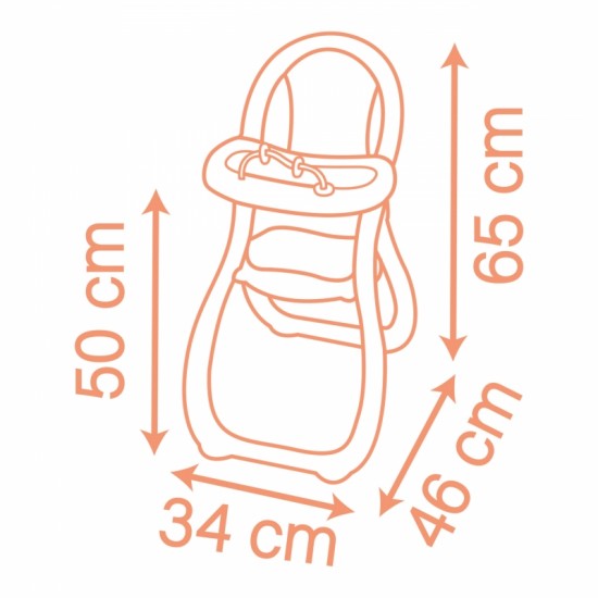Maitinimo kėdutė Baby Nurse SMOBY
