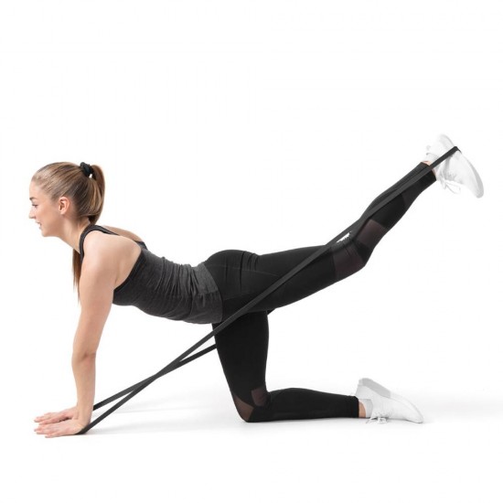 Mankštos guma THOMS Power Band – vidutinis pasipriešinimas 11–30 kg (21 × 4,5 × 2080 mm)