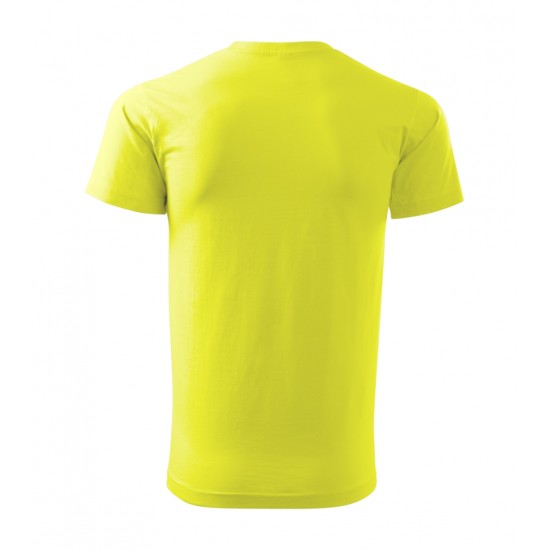 Marškinėliai unisex Heavy New 137 ryškiai geltoni