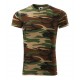 Marškinėliai Unisex MALFINI Camouflage 144 Camouflage brown 160 g/m²