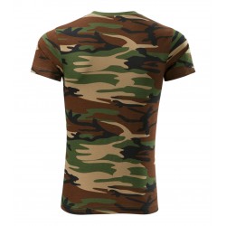 Marškinėliai Unisex MALFINI Camouflage 144 Camouflage brown 160 g/m²