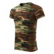 Marškinėliai Unisex MALFINI Camouflage 144 Camouflage brown 160 g/m²