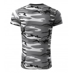 Marškinėliai Unisex MALFINI Camouflage 144 Camouflage gray 160 g/m²