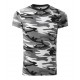 Marškinėliai Unisex MALFINI Camouflage 144 Camouflage gray 160 g/m²
