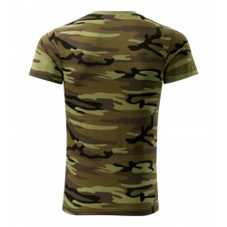 Marškinėliai Unisex MALFINI Camouflage 144 Camouflage green 160 g/m²