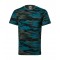 Marškinėliai Unisex MALFINI Camouflage 144 Camouflage petrol 160 g/m²