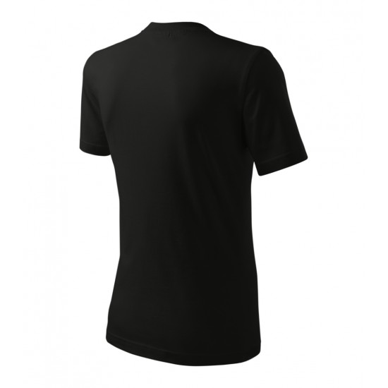 Marškinėliai unisex MALFINI Classic 101 Black, 160g/m2 Marškinėliai unisex MALFINI Classic 101 Black, 160g/m2