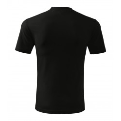 Marškinėliai unisex MALFINI Classic 101 Black, 160g/m2