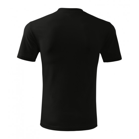 Marškinėliai unisex MALFINI Classic 101 Black, 160g/m2 Marškinėliai unisex MALFINI Classic 101 Black, 160g/m2