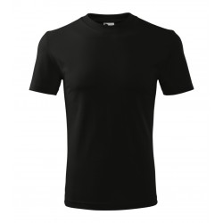 Marškinėliai unisex MALFINI Classic 101 Black, 160g/m2