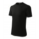 Marškinėliai unisex MALFINI Classic 101 Black, 160g/m2 Marškinėliai unisex MALFINI Classic 101 Black, 160g/m2