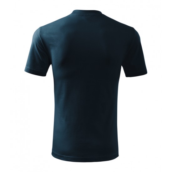 Marškinėliai unisex MALFINI Classic 101 Navy blue, 160g/m2 Marškinėliai unisex MALFINI Classic 101 Navy blue, 160g/m2