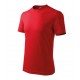 Marškinėliai unisex MALFINI Classic 101 Red, 160g/m2 Marškinėliai unisex MALFINI Classic 101 Red, 160g/m2