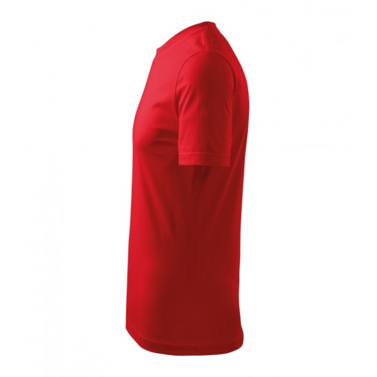 Marškinėliai unisex MALFINI Classic 101 Red, 160g/m2 Marškinėliai unisex MALFINI Classic 101 Red, 160g/m2