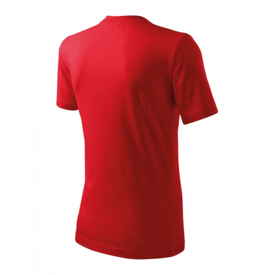 Marškinėliai unisex MALFINI Classic 101 Red, 160g/m2 Marškinėliai unisex MALFINI Classic 101 Red, 160g/m2