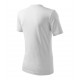 Marškinėliai unisex MALFINI Classic 101 White, 160g/m2 Marškinėliai unisex MALFINI Classic 101 White, 160g/m2