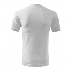 Marškinėliai unisex MALFINI Classic 101 White, 160g/m2