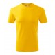 Marškinėliai unisex MALFINI Classic 101 Yellow, 160g/m2 Marškinėliai unisex MALFINI Classic 101 Yellow, 160g/m2