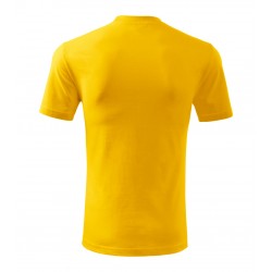 Marškinėliai unisex MALFINI Classic 101 Yellow, 160g/m2