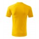 Marškinėliai unisex MALFINI Classic 101 Yellow, 160g/m2 Marškinėliai unisex MALFINI Classic 101 Yellow, 160g/m2