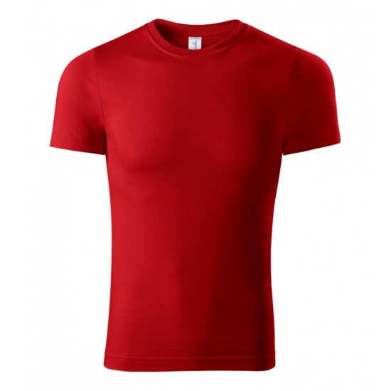 Marškinėliai  Unisex Paint P73 red