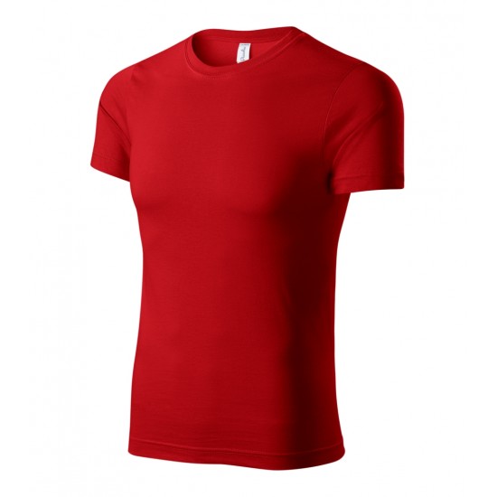 Marškinėliai  Unisex Paint P73 red