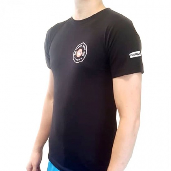 Marškinėliai Vaikiški Basic Black 110cm /4m Dziudo