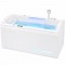 Masažinė vonia AMUE Velora White J-E105-SMW su hidromasažu, LED apšvietimu ir Bluetooth audio sistema, 180 × 80 × 68 cm