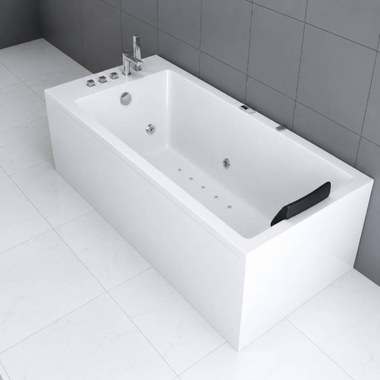 Masažinė vonia Bellagio Luxury Pearl, 180×80×60 cm vienvietė