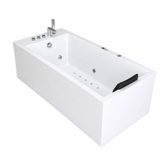 Masažinė vonia Bellagio Luxury Pearl, 180×80×60 cm vienvietė