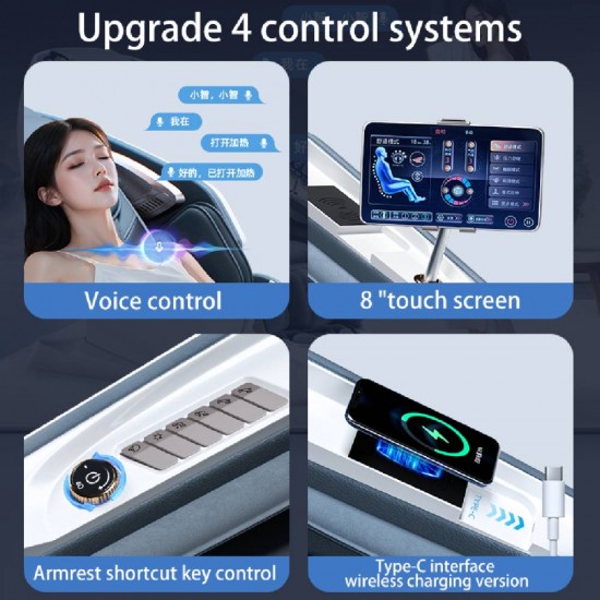 Masažinis krėslas JARE Deluxe FullBody R10 - 4D Zero Gravity