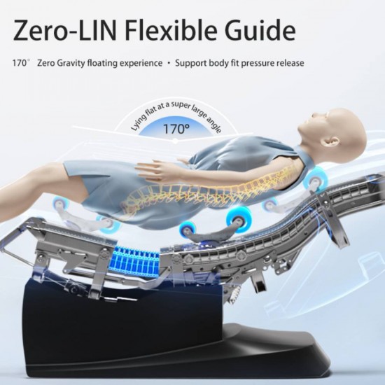 Masažinis krėslas JARE Deluxe FullBody R10 - 4D Zero Gravity