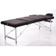 Masažo Stalas RESTPRO ALU 3 Black - sudedamas Masažo Stalas RESTPRO ALU 3 Black - sudedamas