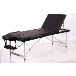Masažo Stalas RESTPRO ALU 3 Black - sudedamas