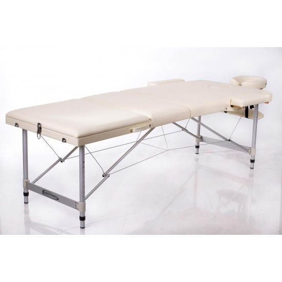 Masažo stalas RESTPRO ALU 3 Cream - sudedamas Masažo stalas RESTPRO ALU 3 Cream - sudedamas