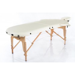 Masažo stalas RESTPRO VIP OVAL 2 Cream - sudedamas